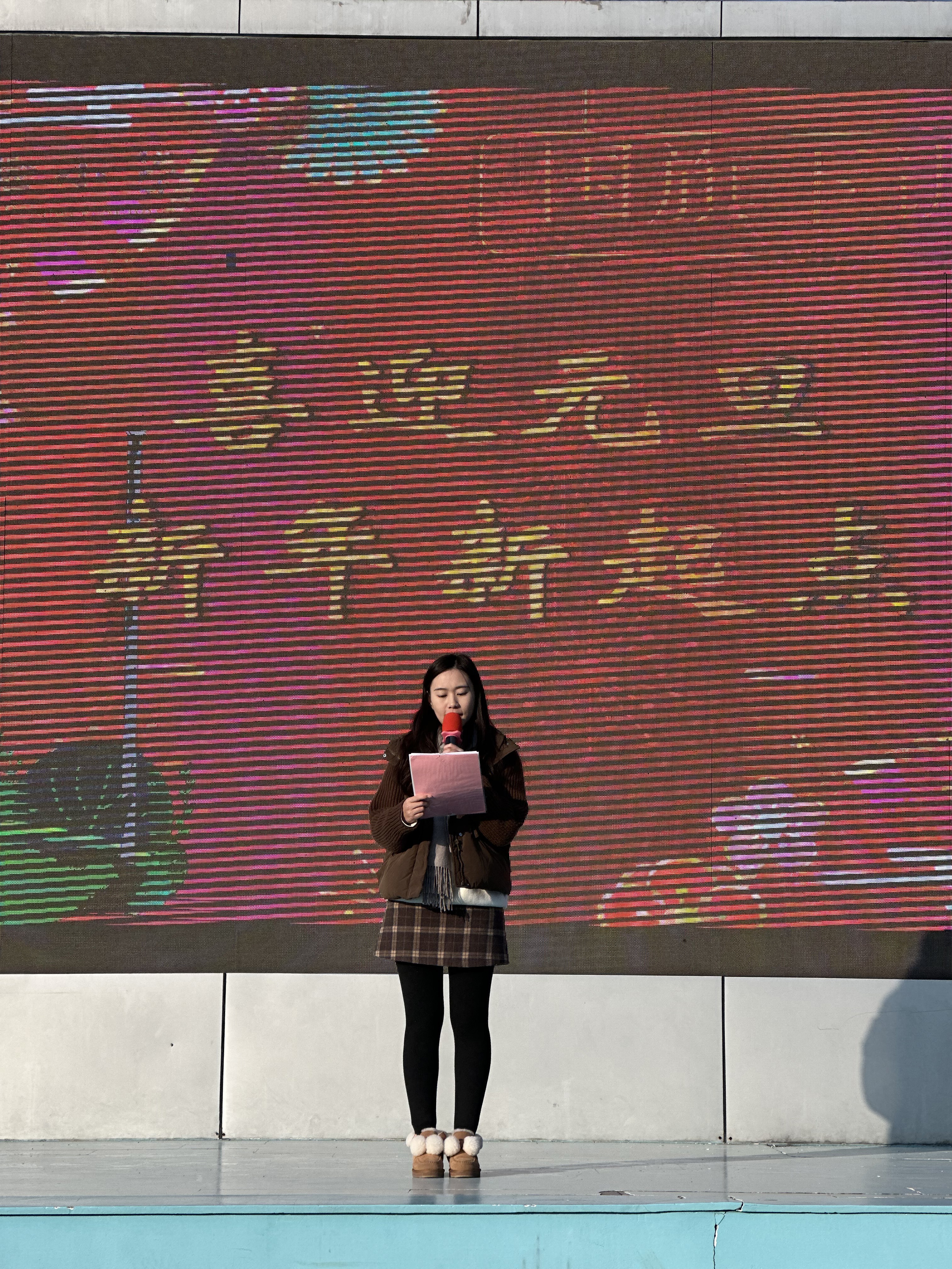 少总部赵老师作《喜迎元旦 新年新起点》国旗下讲话