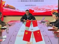 【枫津·红】强化党建理论学习 夯实组织建设基础——枫津实验小学党支部2025年2月主题党日活动